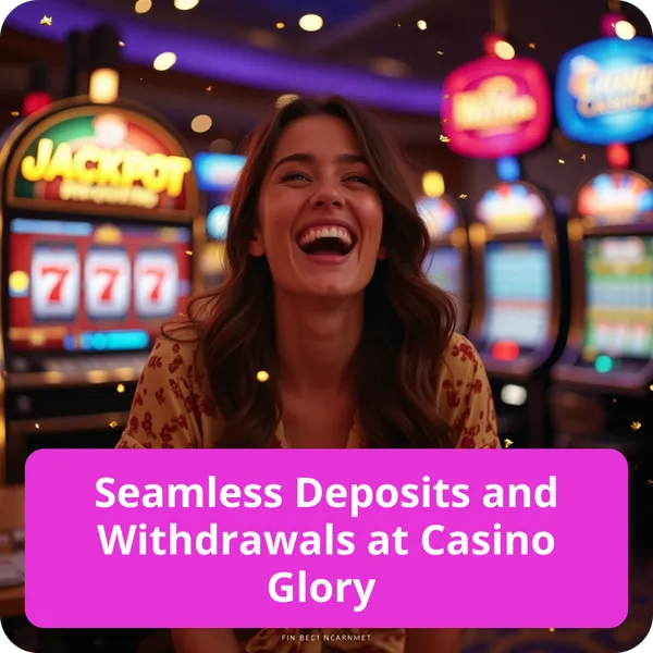 Seamless Deposits and Withdrawals at Casino Glory