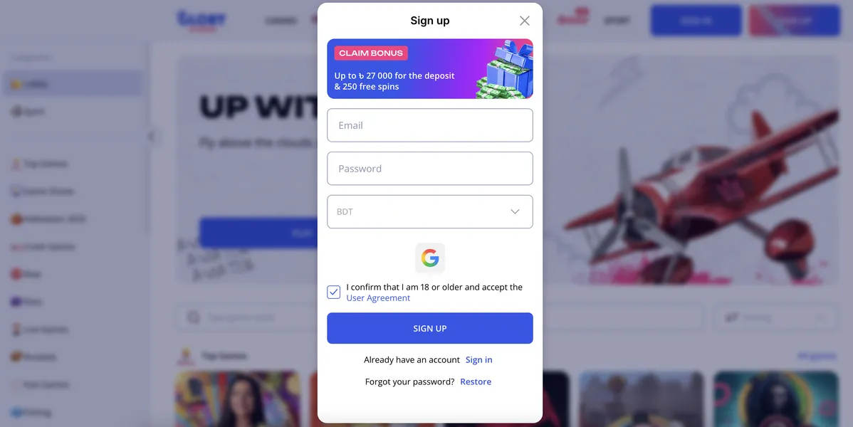 Your Glory Casino Login and Registration Guide