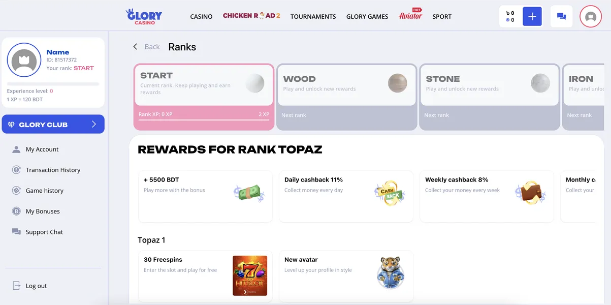 Unlocking Glory Casino Bonus Rewards